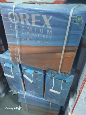 Orex 240ah Tubular Battery Tested and Trusted