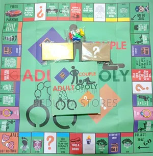 Couple Adultopoly Board Game - Adult Monopoly Game