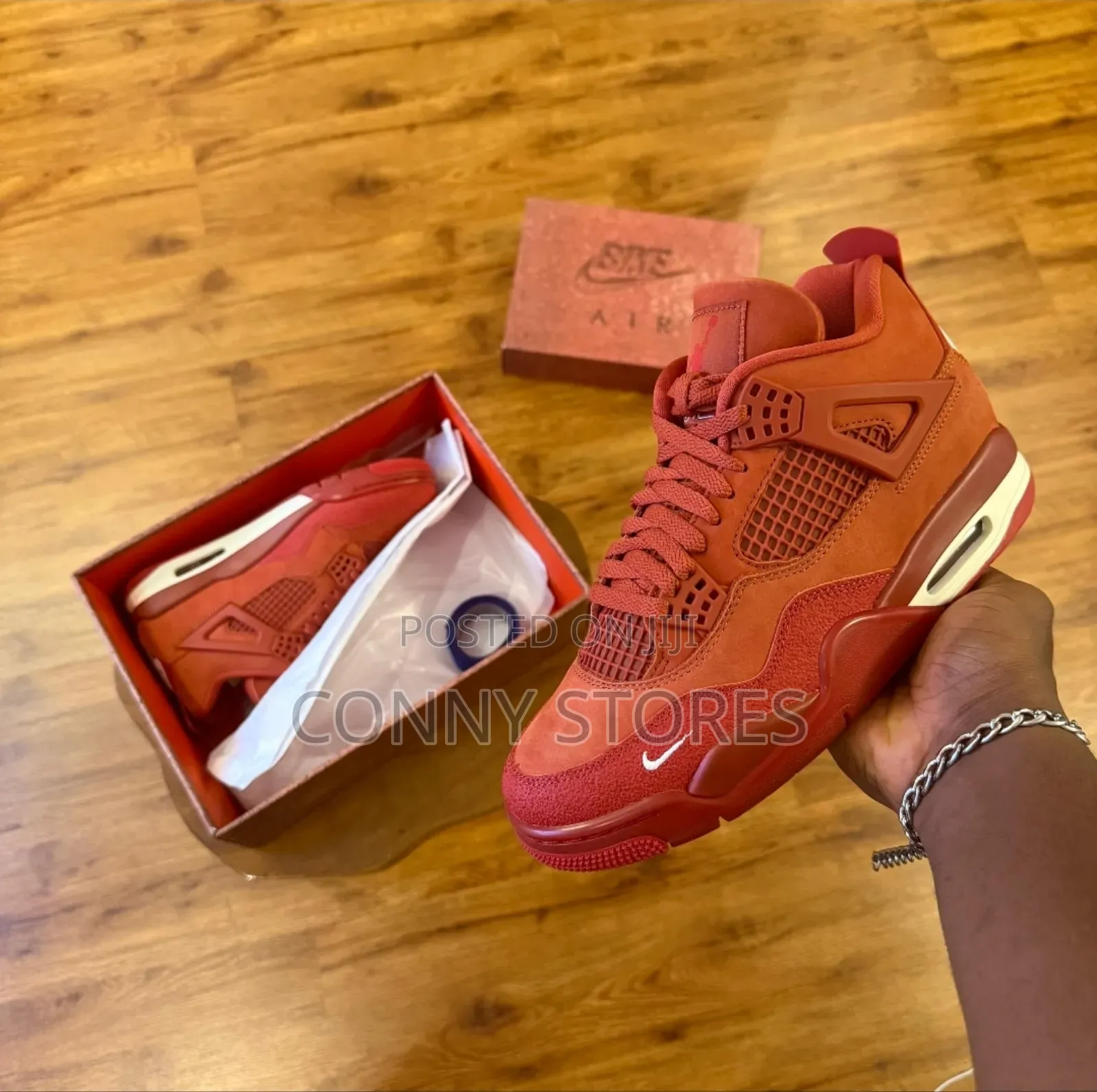 Authentic Air Jordan 4 Sp X Nigel Sylvester Brick by Brick
