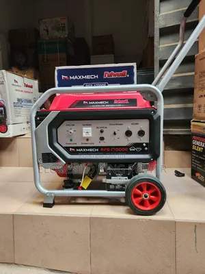 15kva Maxmech Petrol Generator 100% Pure Copper Coil Key .