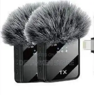 3 in 1 Profesional Noise Cancelling Wireless Microphone.