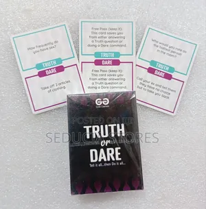 Truth or Dare Adult Game Cards