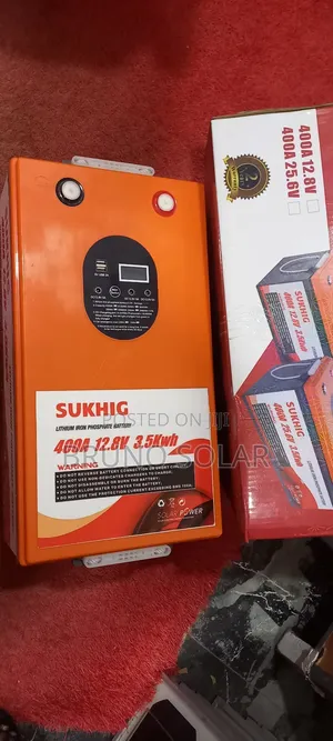 400ah 12.8v Sukhig Solar Lithium Battery