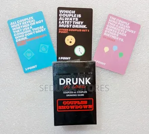 Drunk in Love Couple Game Cards