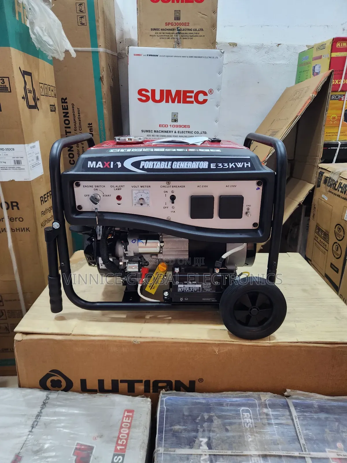 5kva Maxi Petrol Generator Set 100% Copper Coil