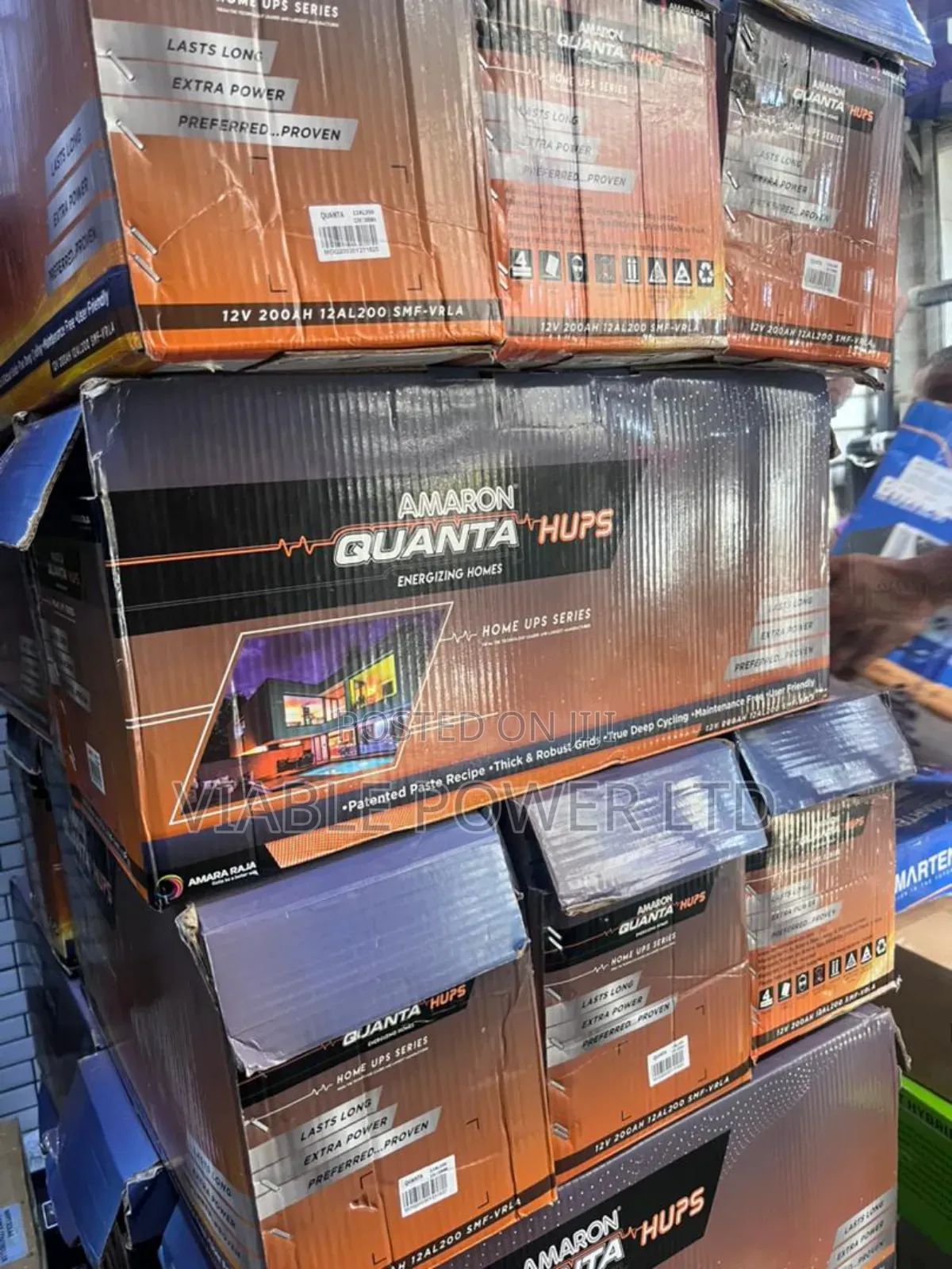 200ah 12v Amaron Quanta Dry Battery