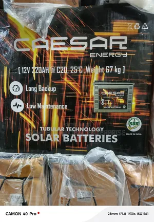 Ceaser Tubular Battery