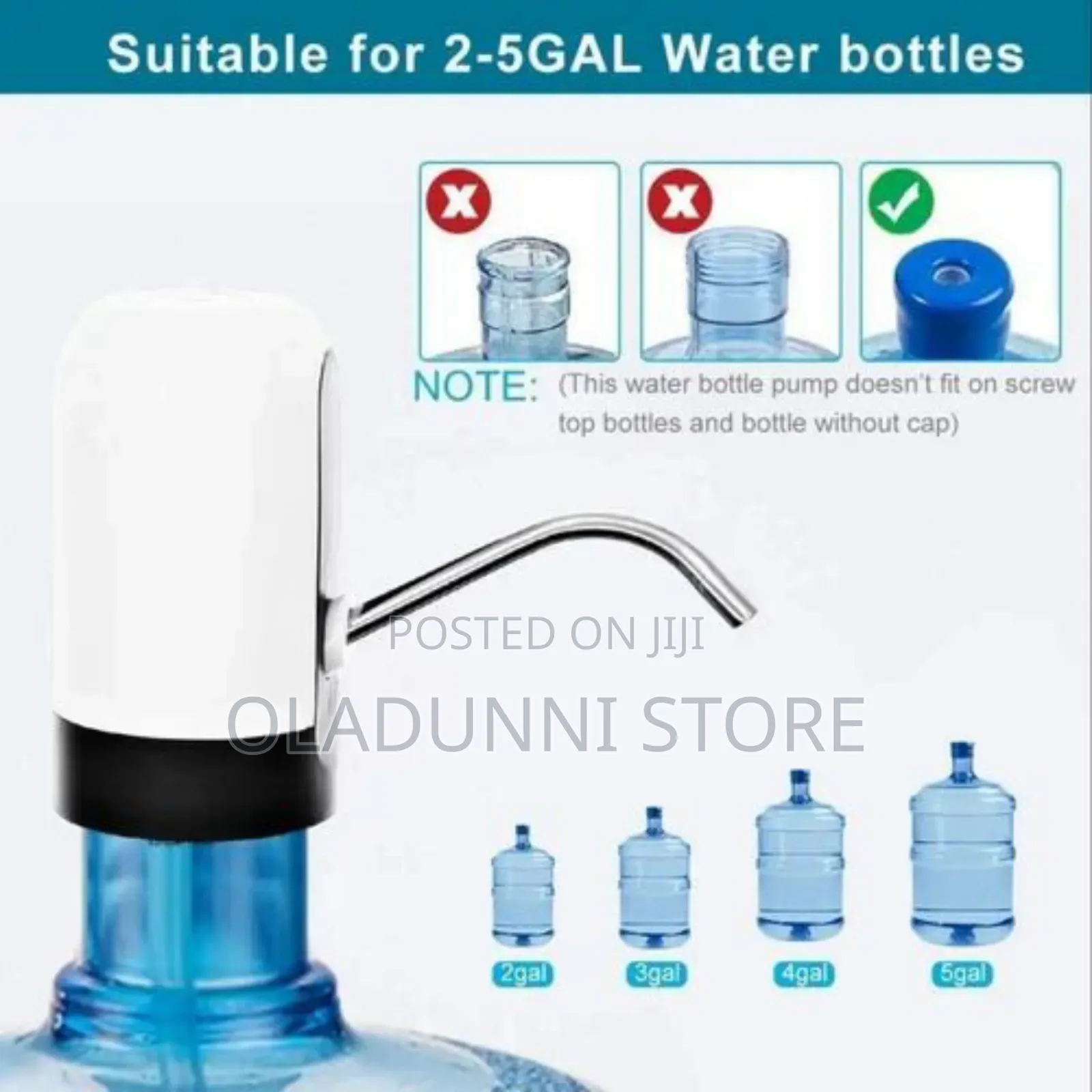 Rechargeable Automatic Water Dispenser