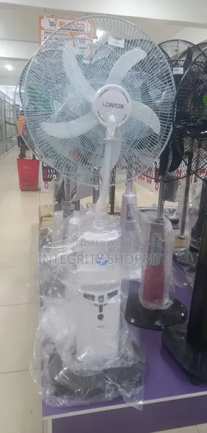 Rechargeable Water Mist Fan With Remote and Usb Socket