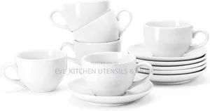 6 Set Tea Cup With Saucer