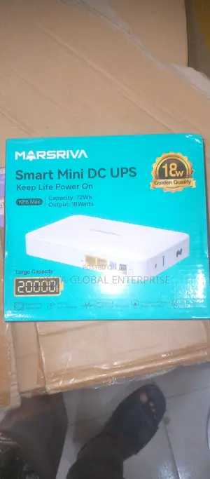Marsriva Smart Mini Dc Ups 20000mah Router Power Bank