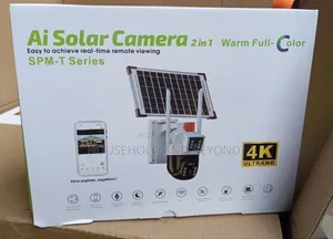  Ultra Hd Dual Lens Ai Solar Security Camera – 2-in-1 Wifi CCTV