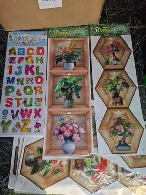 3d Flower Stickers