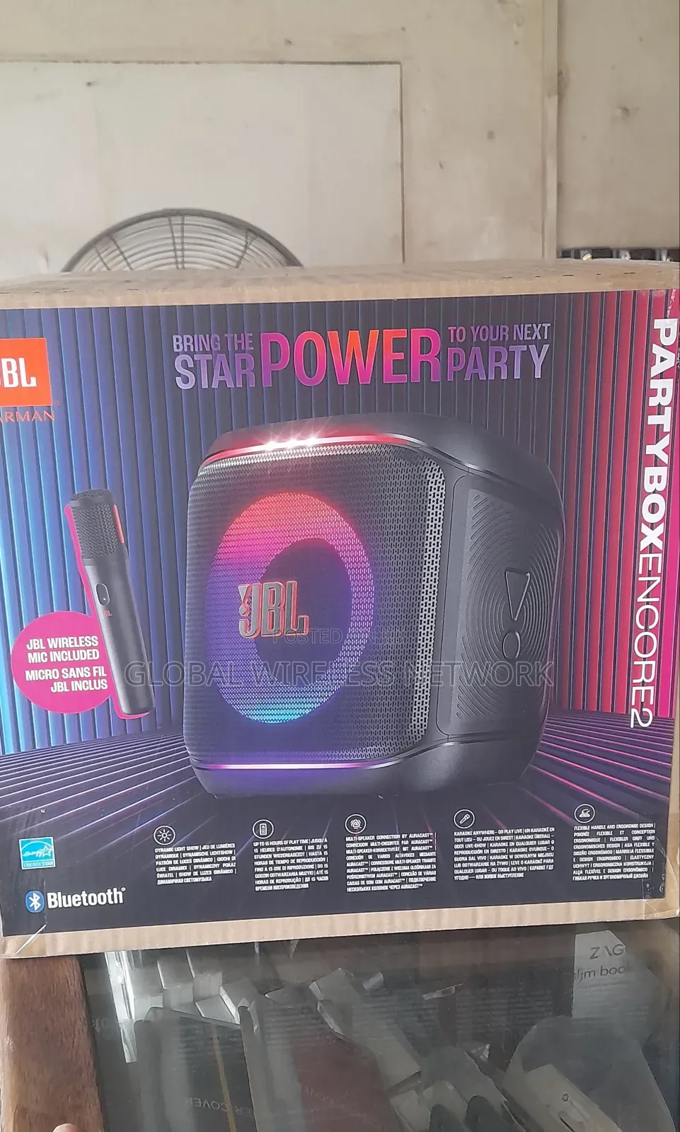 JBL Partybox Encore2 With Microphone
