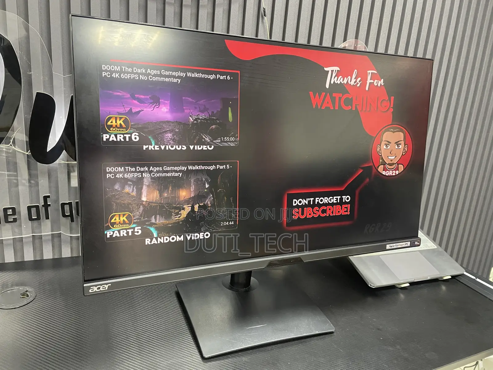 Acer Predator 28" Uhd 144hz Ips Gaming Monitor
