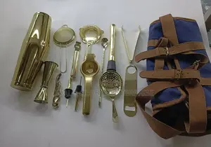 On-the-Go Bartender Set With Carrier Bag