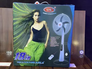 Ox Rechargeable Stand Fan 18inches