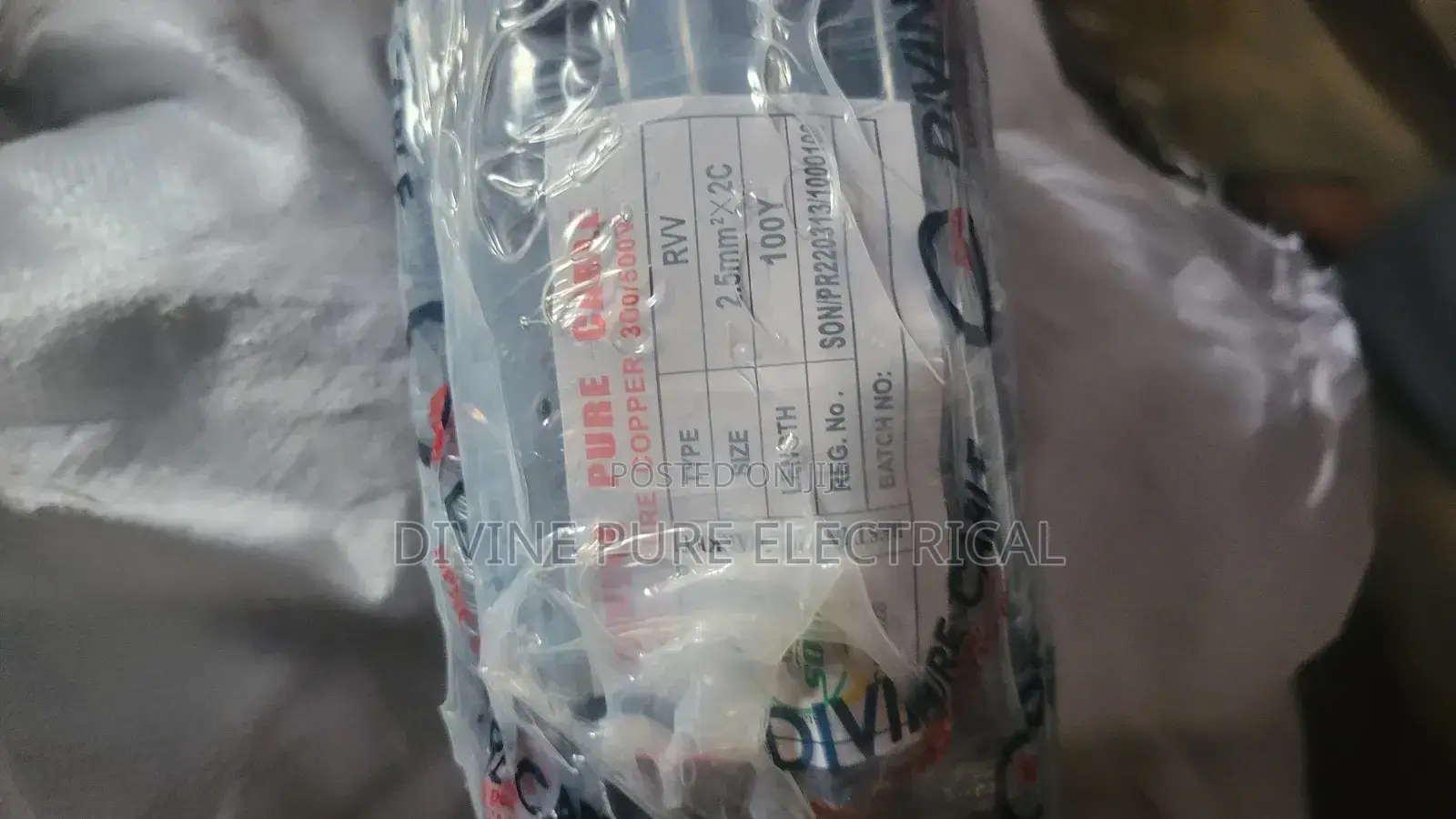 2.5mm2core Flexible