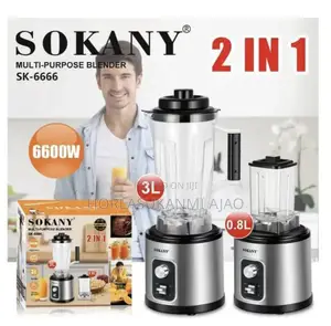 Sokany Quality 2in1 Blender 