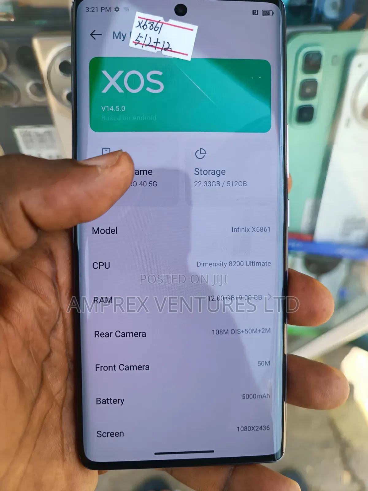 Infinix Zero 40 512 GB Silver