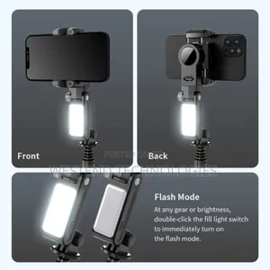 Q18 Gimbal Stabiliser Selfie Tripod With Ai Face Tracker