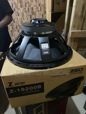 Zed Z-18200b 4500 Watts 18 Inches Naked Sub Speaker
