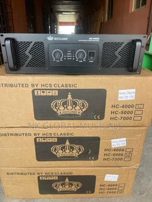 Professional HCS Classic Amplifier 7000 Watts