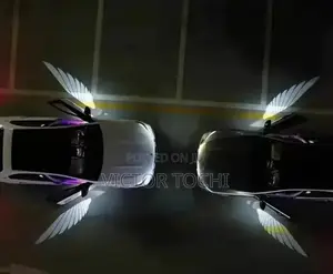 Side Mirror Angel Wings Shadow Light Universal
