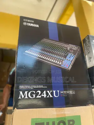 Yamaha Mixer Mg24xu Analog Console Usb Mixer