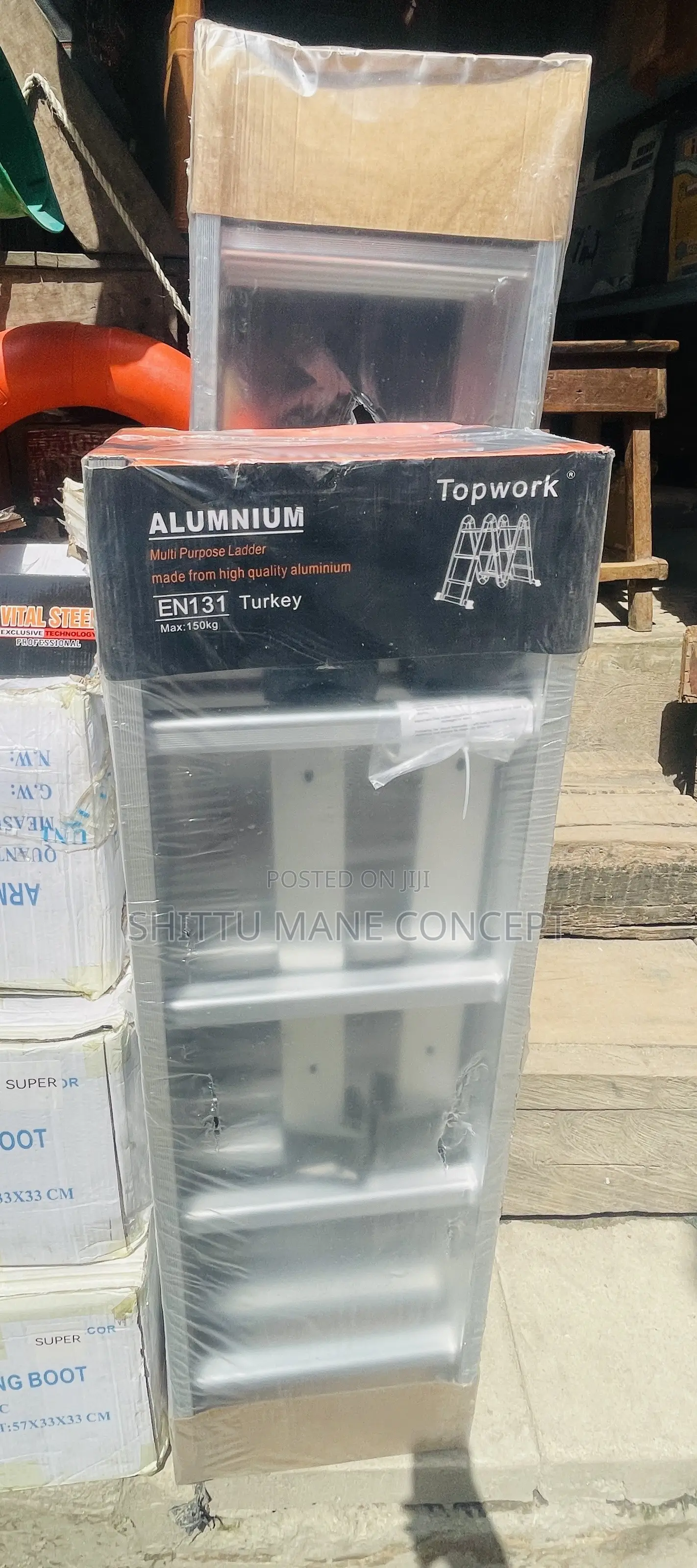 Multiple Purpose Foldable Aluminum Ladder Turkey