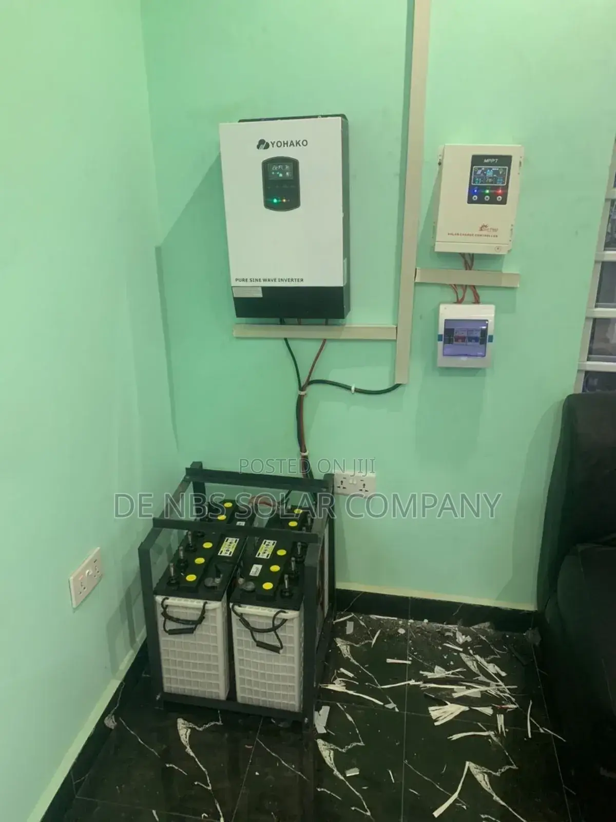 Complete Setup 2.5kva 24v Solar Inverter Full Installation System