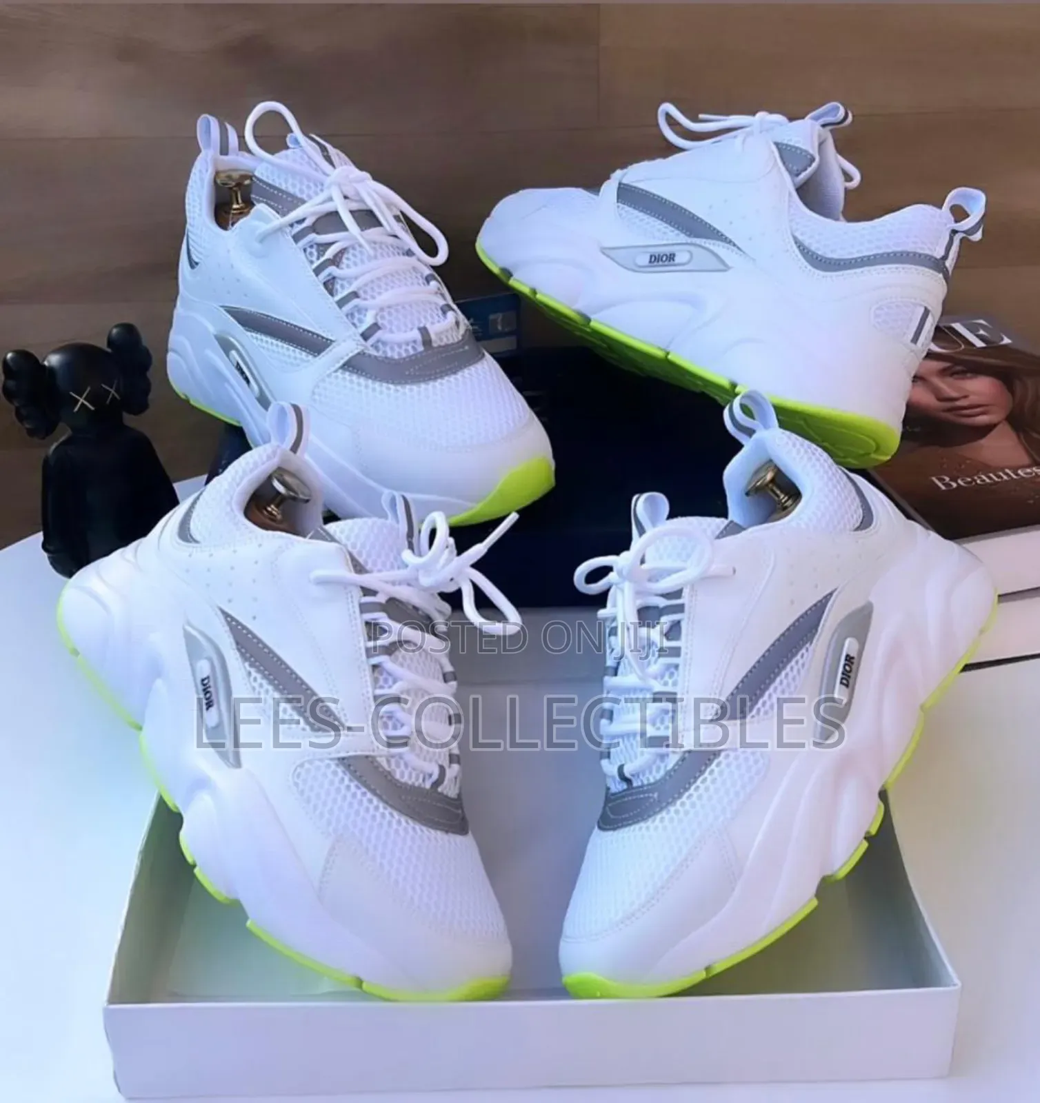 Quality White Dior Sneakers