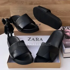 Quality Zara Leather Slippers