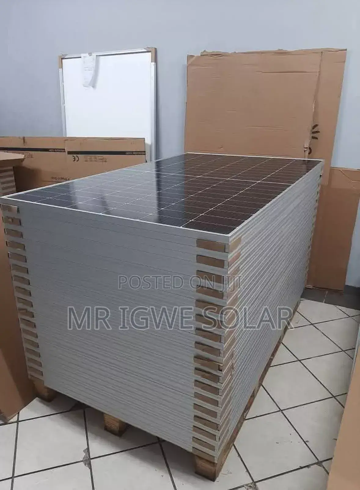 Jinko 550watts Panels
