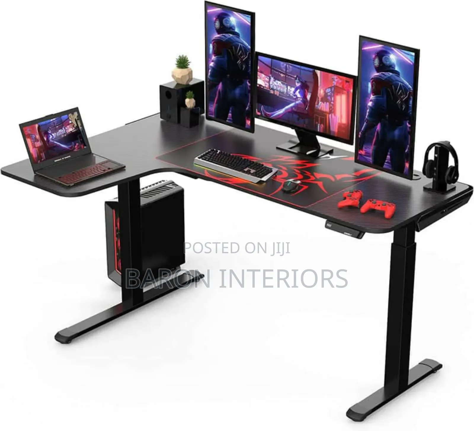Office Gaming Table L Shape Is Available