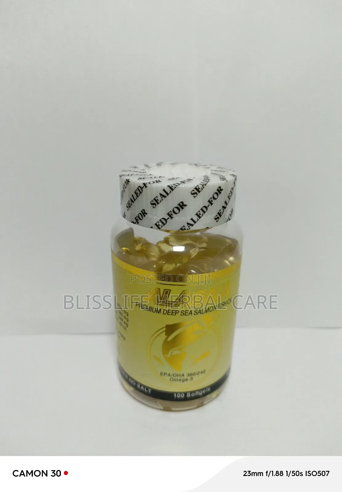 Omega 3 Alaska Salmon Fish Oil