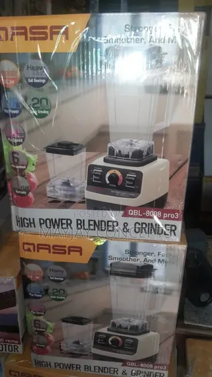 Qasa High Power Blender Grinder-Commercia Domestic Use-Pro3