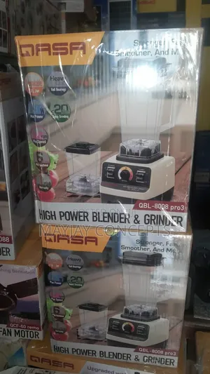 Qasa High Power Blender Grinder-Commercia Domestic Use-Pro3
