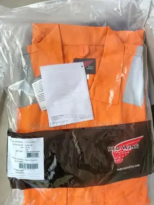 Red Wing 66030 Fr As Men’S Standard Orange Work Coverall