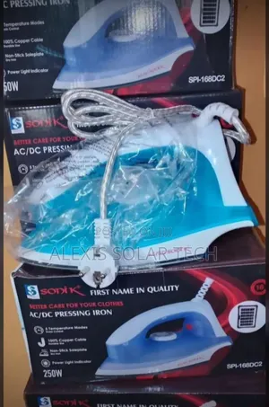 Sonik Ac/Dc Pressing Iron