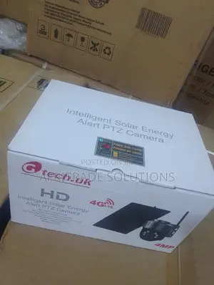 Solar-Powered 1080p PTZ Cameras for 24/7 Surveillance