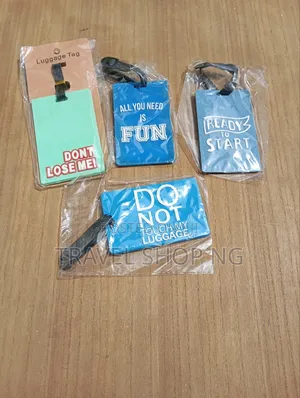 Blue Green Luggage Tags
