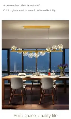 Nordic Glass Ball Pendant Lights for Dining Room Kitchen