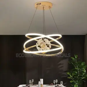 Creative Circular Ring Living Room Pendant