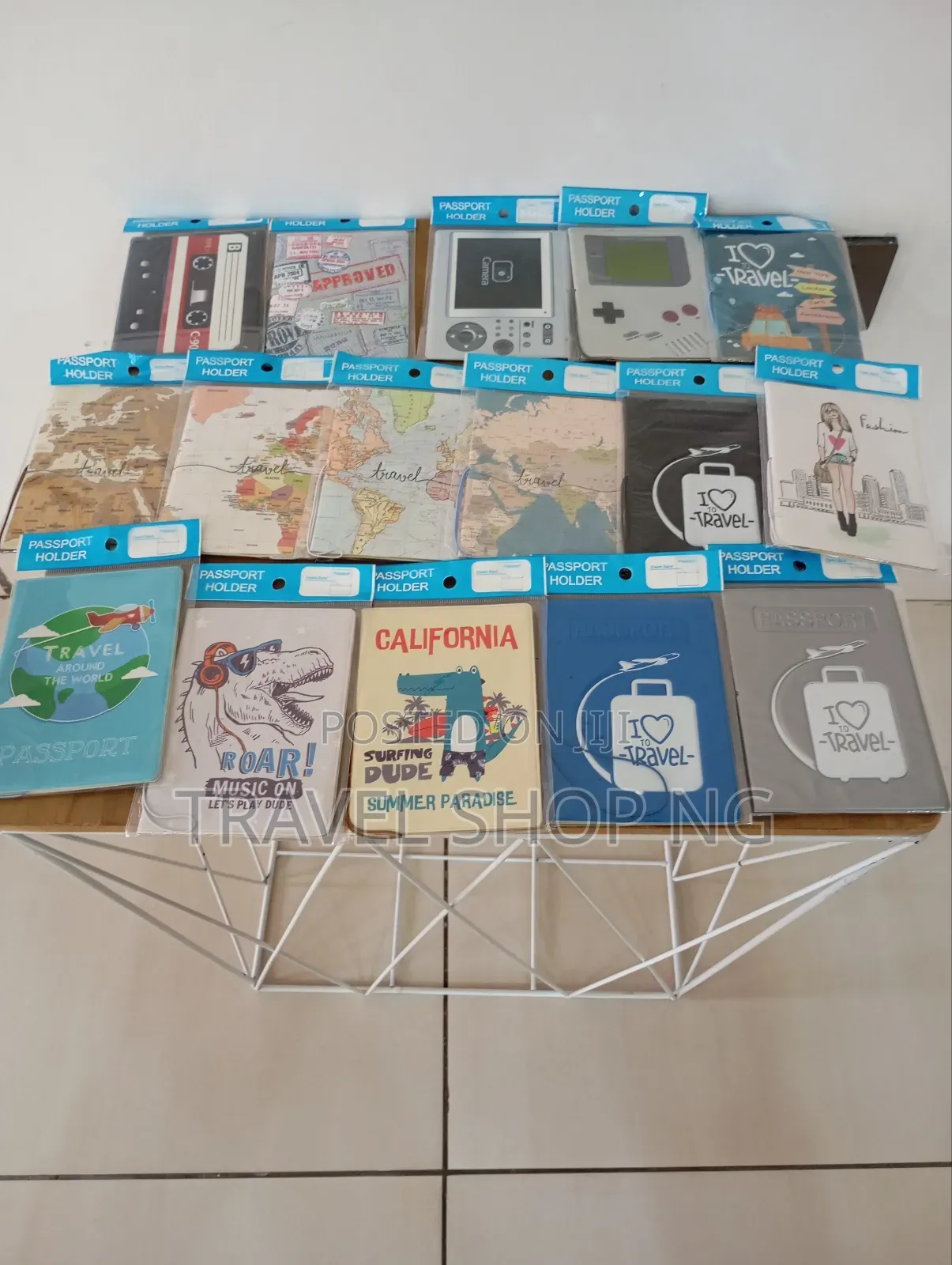 Passport Covers With Elastic Band