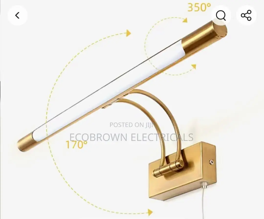 Wall Lamp Waterproof Angle Adjustable Mirror Light