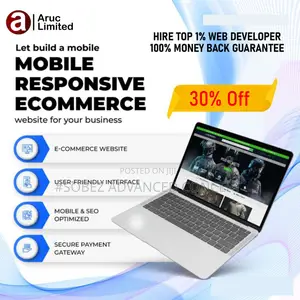 Mobile Responsive E-Commerce Website Design