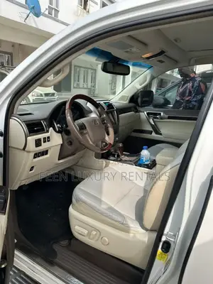 White SUV Lexus Gx460 for Rent - Car for Hire