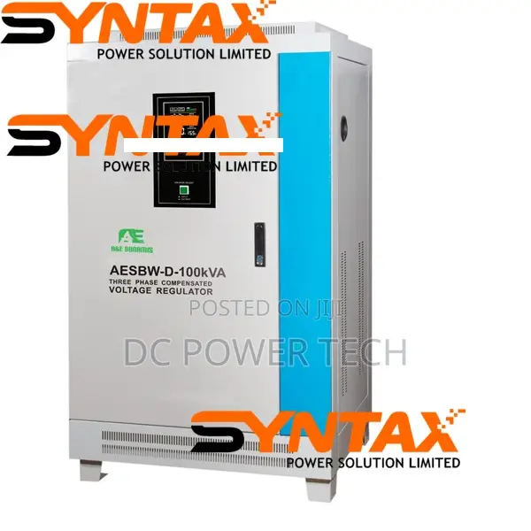 Dcpower 3phase Aesbw-D-100kva Servo Stabilizer