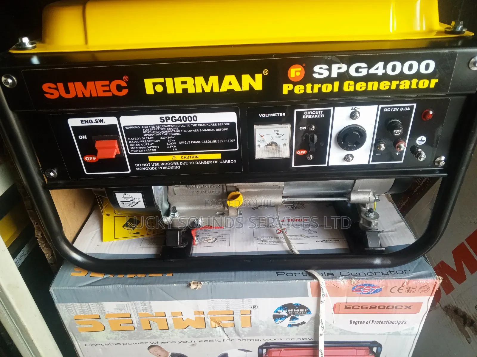 Sumec Firman Generator,Spg4000